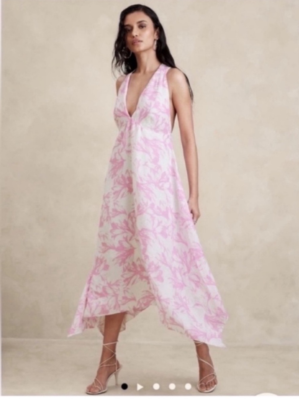 🩷BANANA REPUBLIC Linen Maxi Dress. Size 12🩷